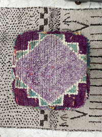 moroccan kilim pouf