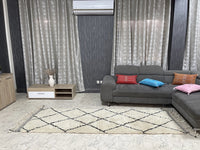 Fima - Tapis Beni Ourain - 3x9ft