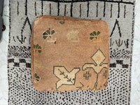 moroccan kilim pouf
