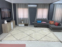 Guettioua Classic - Tapis Beni Ourain - 8x12ft