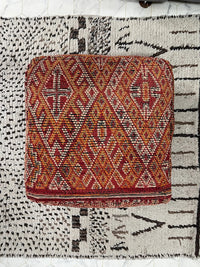 moroccan kilim pouf