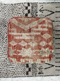 Lemon Verbena - Pouf Kilim