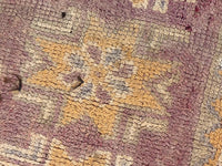 Libyan Luster - Pouf Kilim