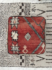 moroccan kilim pouf