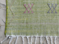 Green cactus silk Rugs