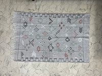 Grey cactus silk Rugs