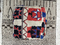 moroccan kilim pouf