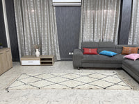 Tang 2 - Tapis Beni Ourain - 3x10ft