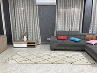 Tang - Tapis Beni Ourain - 3x9ft