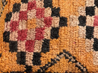Tangerine Dream - Pouf Kilim