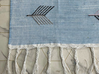 Blue cactus silk Rugs