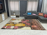 Winter Geometry - Tapis Beni Mrirt - 7x10ft