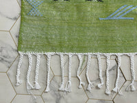 Green cactus silk Rugs