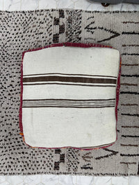 moroccan kilim pouf