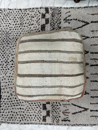 moroccan kilim pouf
