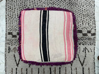 moroccan kilim pouf