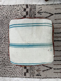 moroccan kilim pouf