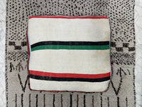 moroccan kilim pouf
