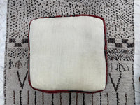 moroccan kilim pouf