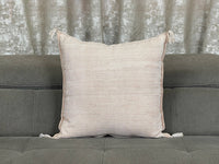 Orange Natural cactus silk pillow