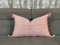 pink Natural cactus silk pillow