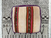 moroccan kilim pouf