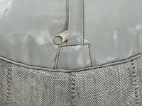 grey cactus silk pouf