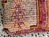 Spicy Cinnamon - Pouf Kilim