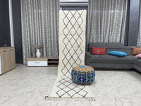 Anssi - Tapis Beni Ourain - 2x10ft