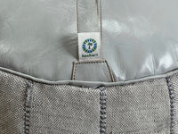 grey cactus silk pouf