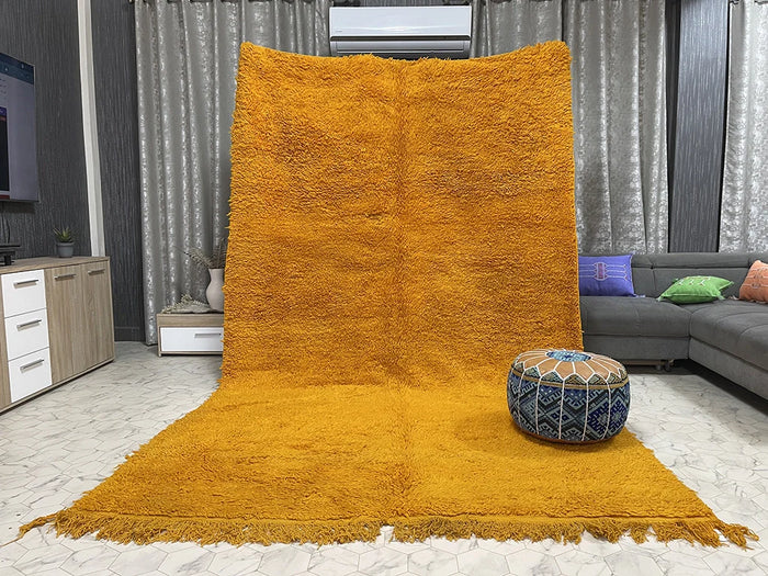 Bazarugs Beni Ourain Rug — Akhtar, 7x11 ft