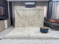 Amgud N'Tefra- 8x12ft- Beni Mrirt Rug - Tapis Beni Mrirt - 8x12ft