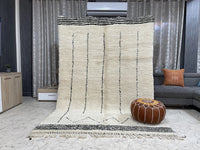 Arjaa - Tapis Beni Ourain - 6x9ft