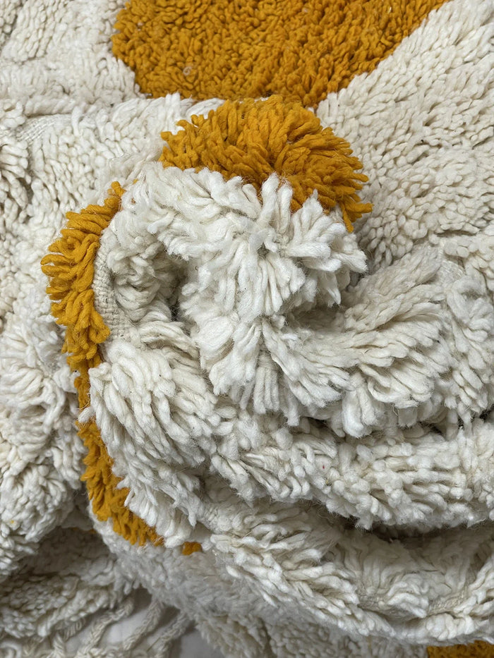 Bazarugs Beni Ourain Rug — Astros, 7x10 ft