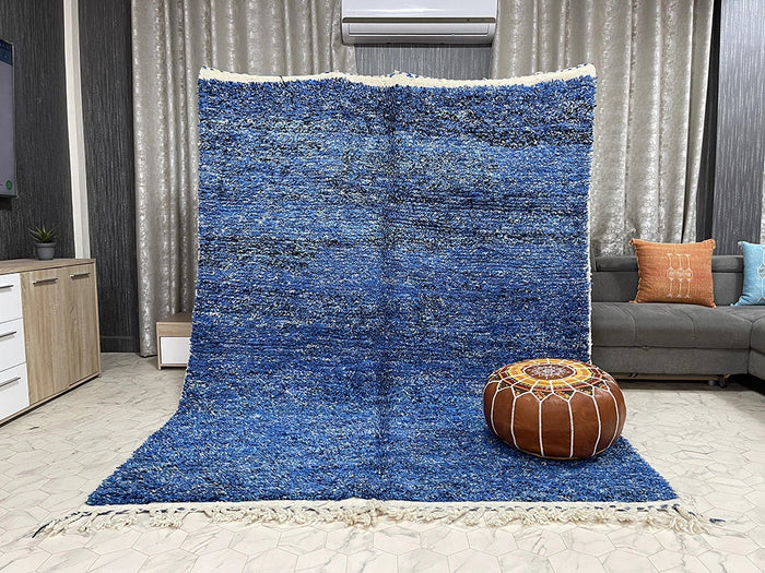 Darajat by Bazarugs — Authentic Beni Ourain Rug, 7x9 ft