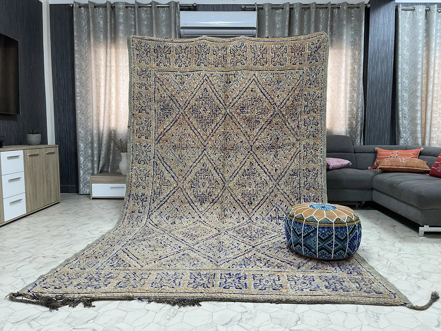 Ghomara Essence - Tapis Beni Mguild - 7x11ft