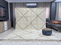 Guettioua Classic - Tapis Beni Ourain - 8x12ft