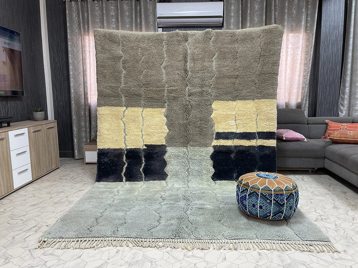 Bazarugs Harmony Mrirt — Handwoven Beni Mrirt Rug, 7x10 ft
