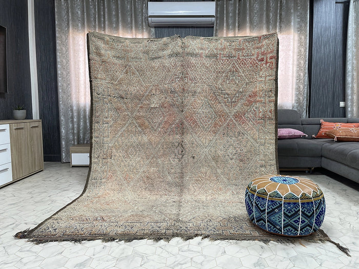 Bazarugs Beni Mguild Rug — Helala Sands, 7x8 ft