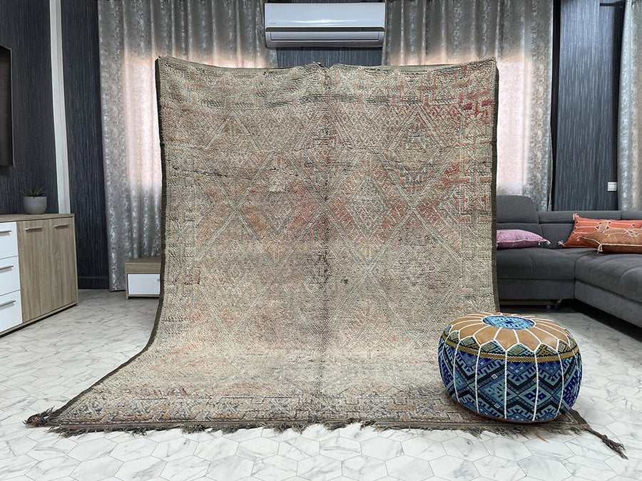 Helala Sands - Tapis Beni Mguild - 7x8ft