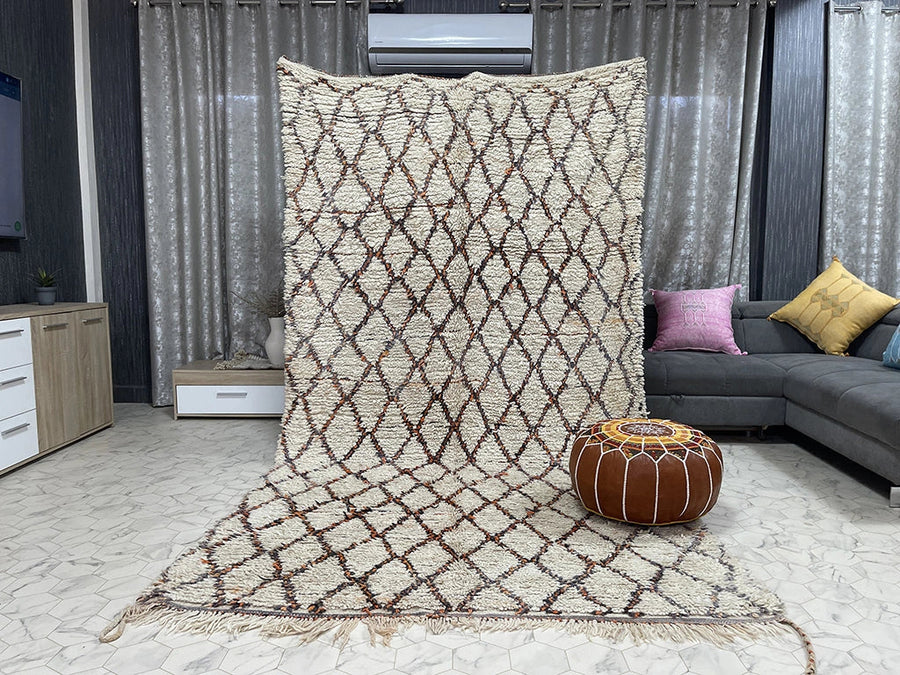 Hildeberto - Tapis Beni Ourain - 6x11ft