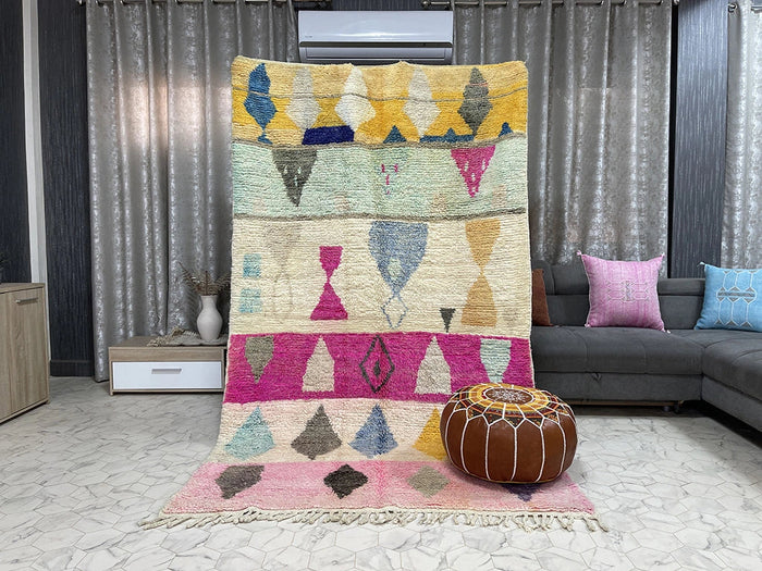 Bazarugs Luxury Beni Ourain Rug in Karlina, 5x9 ft