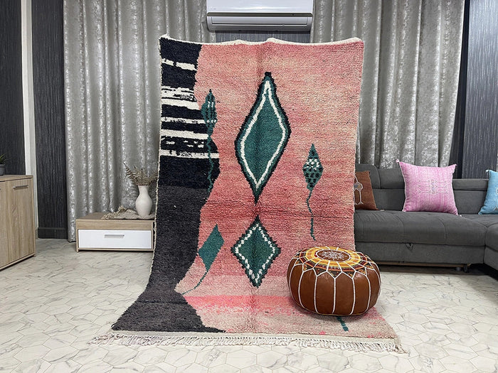 Bazarugs Luxury Beni Ourain Rug in Lumturi, 5x8 ft