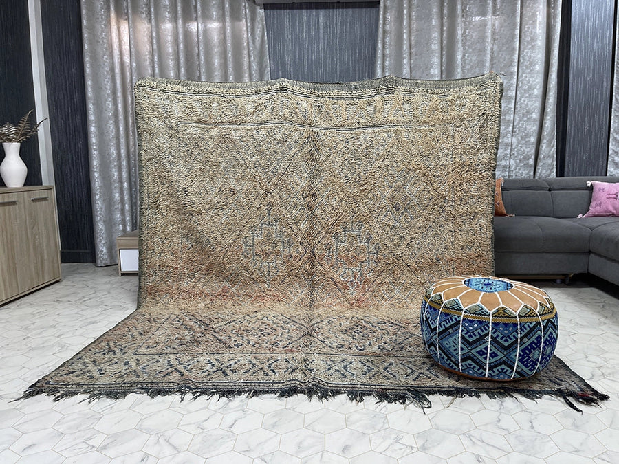 M'ghila - Tapis Beni Mguild - 7x8ft