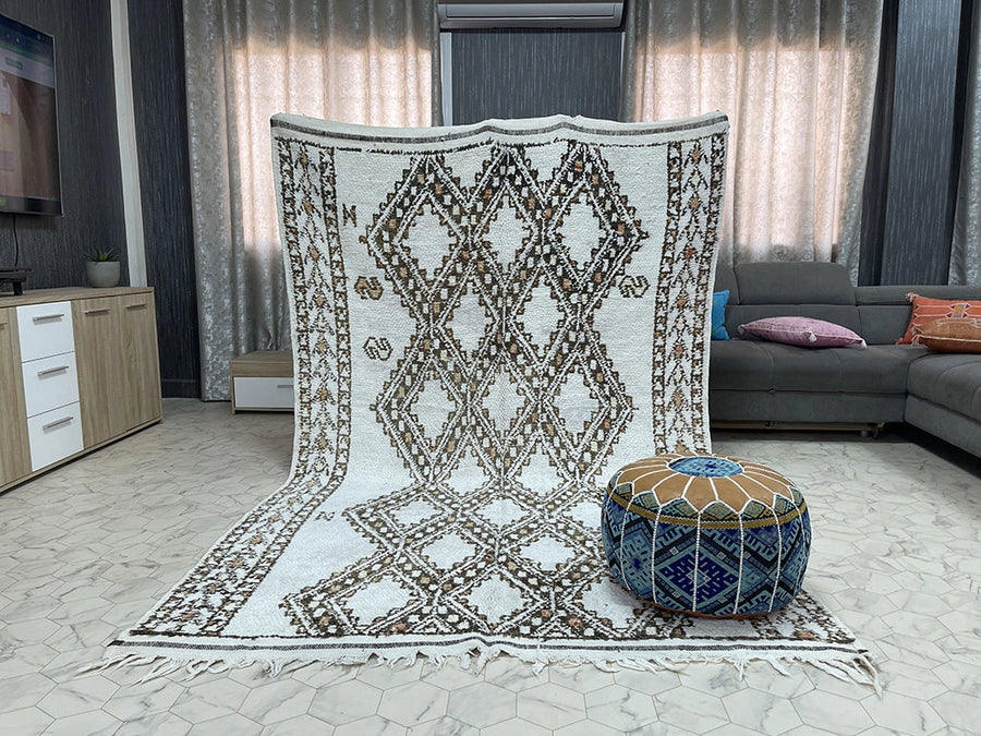 Opmaniola - Tapis Beni Ourain - 6x9ft
