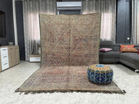 Ouled Aamoure Tapestry - Tapis Beni Mguild - 3x11ft