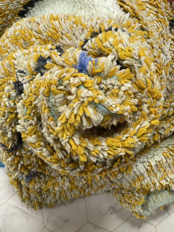 Bazarugs Paziah — Handwoven Beni Ourain Rug, 6x10 ft