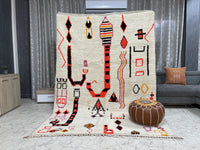 Teake - Tapis Beni Ourain - 7x9ft
