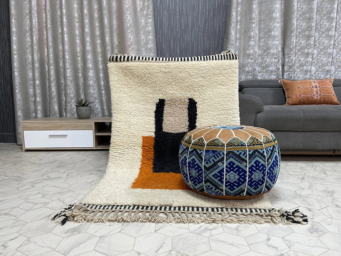 Bazarugs Luxury Beni Ourain Rug in Valiamo, 3x5 ft
