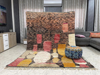 Winter Geometry - Tapis Beni Mrirt - 7x10ft